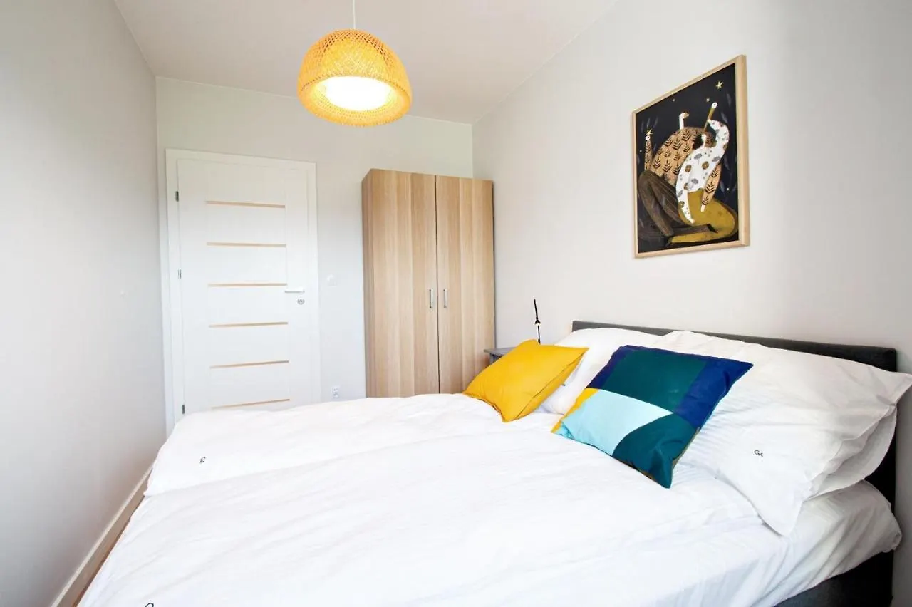 Modern, Two Bedroom, Shipyard View Apartment By Grand Apartments Gdansk